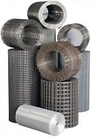 Сетка сварная из оцинков. проволоки 10х10х1.2 мм (рулон)