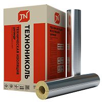 Цилиндр минераловатный ТЕХНО 80 ФА 1200х32х30 1 сегмент 38 шт  в упаковке