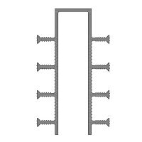 Гидрошпонка АКВАСТОП тип ДЗ-205/50-8/35 ПВХ-П