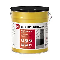 Технониколь №24 (МГТН), 20 кг, Мастика гидроизоляционная, 20 кг