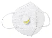 Респиратор KN95 пятислойный с клапаном, 25 шт./уп.