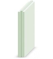 Плита гипсовая пазогребневая полнотелая влагостойкая Форман 667х500х80 мм