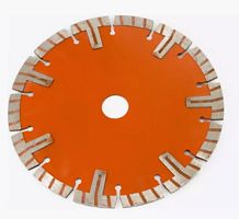 Диск алмазный Турбо 125х22,2 мм (по камню,кирпичу и бетону), Bohrer
