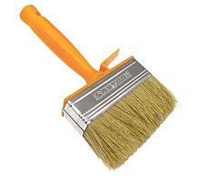 Кисть макловица с натуральной щетиной и пластмассовой ручкой 30х100 мм