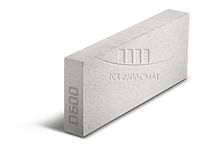 Cubiblock Блок D600 B5,0 F100 625x75x250 газобетонный перегородочный