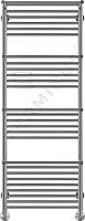 Полотенцесушитель водяной Аврора с полками П27 532х1390х500 (9+6+6+6) из нержавеющей стали