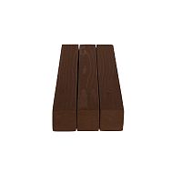 Брусок прямой из термососны, 40x40x3000 мм, Махагон