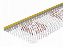 Профиль примыкающий оконный с армирующей сеткой 6мм ТЕХНОНИКОЛЬ, 2,4 м