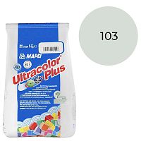 Быстросхватывающийся и быстросохнущий шовный заполнитель (затирка) ULTRACOLOR PLUS №103, орех, Mapei, 5 кг