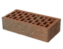 Облицовочный кирпич одинарный, М-150,120x250x65, баварская кладка, Braer