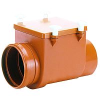 HL710 Канализационный затвор с заслонкой из нержавеющей стали DN110