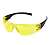 Очки защитные открытого типа прозрачно-желтые, черные дужки, ИСТОК
