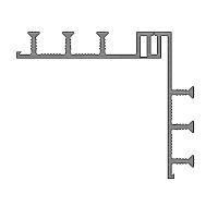 Гидрошпонка АКВАСТОП тип ДО-УГЛ-180/40-6/30 ПВХ-П