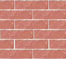 Кирпич полнотелый фактурный тычковый, М-400,115x245x65, красный