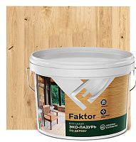 Эко-лазурь FAKTOR для древесины бесцветная, ведро 2,7 кг