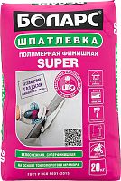 Шпатлевка полимерная финишная SUPER БОЛАРС, 20 кг, мешок