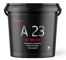 Жидкая смывка очиститель фасадов Антивысол А 23, 32 кг, Аквест