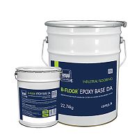 B-Floor Epoxy Base DA, 28 кг, Двухкомпонентный эпоксидный наливной состав, Bergauf