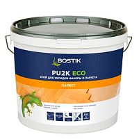PU 2K ECO (компонент А), 9 кг, клей для паркета полиуретановый, Bostik