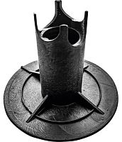 Фиксатор усиленный для установки на сыпучие поверхности и гидроизоляцию ФС-50 (литое основание)