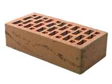 Облицовочный кирпич одинарный, М-150,120x250x65, баварская кладка, Braer