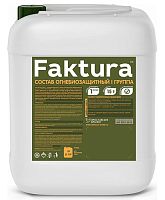 Состав FAKTURA огнебиозащитный I группа, канистра 10 л