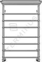 Полотенцесушитель водяной Арктур с полкой П8 532х796х500 из нержавеющей стали