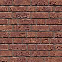 Кирпич облицовочный Rotbraun-bunt geflammt, М-150,100x210x65, красный