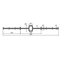 Гидрошпонка АКВАСТОП тип ДВ-320/20 ПВХ-П