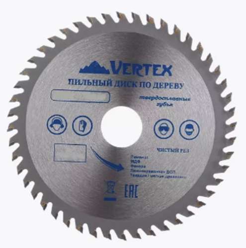 Диск пильный по дереву 230х36Тх30, Vertextools