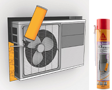 Пена монтажная бытовая (с трубочкой) универсальная, время резки Sika Boom®-187 All Seasons, баллон 750 мл, светло-желтый