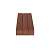 Брусок прямой из термососны, 40x40x3000 мм, Каштан
