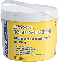 SILIKONFARBE 003 ULTRA, Фасадная силиконовая краска,396 цветов, цветовая группа 4, KREISEL