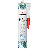 Ecoroom AS-113 клей монтажный белый, 310 мл, картридж