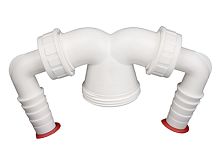 Сдвоенный соединительный элемент HL6 6/4"х3/4"