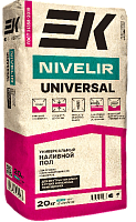 Наливной пол EK NIVELIR UNIVERSAL, ЕК Кемикал, 20 кг