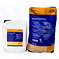 Высокоэластичное полимерцементное покрытие SikaTop®-550 Seal компонент В MasterSeal® 550 — сухой компонент, мешок 26 кг