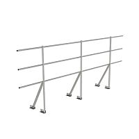 Кровельное ограждение Fachmann КО/ECO/1200-3-3000 Фальцевый крепеж