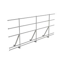 Кровельное ограждение Fachmann КО/ECO/SN-1200-3-3000