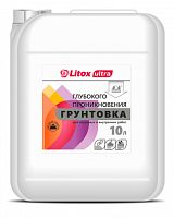 Грунтовка глубокого проникновения LITOX ULTRA, Литокс, 10 л