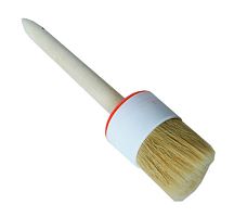 Кисть круглая с натуральной щетиной и деревянной ручкой №16 (55 мм)