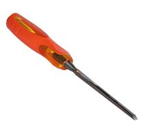 Долото-стамеска плоское с обрезиненной ручкой 6 мм ЕВРО