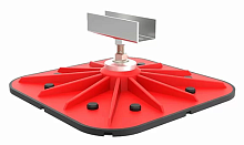 Кровельная опора ТехноНИКОЛЬ 355х355 мм с горизонтальным кронштейном