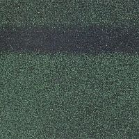 Гибкая черепица коньково-карнизная зеленый оптима 5 кв.м, Технониколь