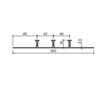 Гидрошпонка АКВАСТОП тип ХОМ-200-3/20 ПВХ-П