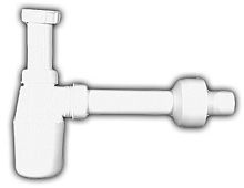 Сифон для моек HL132 с декоративной розеткой.