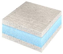 Панель Ruspanel RPG Сэндвич СМЛ 10+10+XPS 20, 2400х600х40 мм