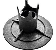 Фиксатор усиленный для установки на сыпучие поверхности и гидроизоляцию ФС-35 (литое основание)