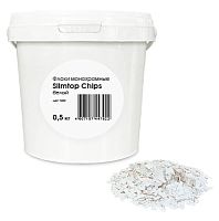 Флоки монохромные Slimtop Chips белый, 0,5 кг