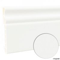 Плинтус Мастер Декор белый (под покраску)